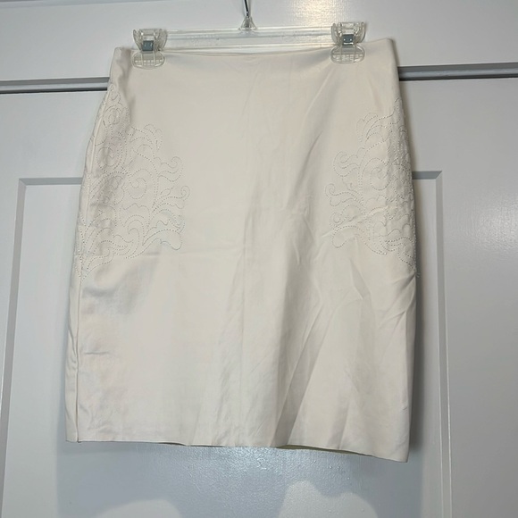 Gianni Bini off White Mini Pencil Skirt for Work - Picture 1 of 10